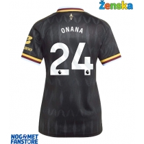 Aston Villa Amadou Onana #24 Gostujuci Dres za Ženska 2026-27 Kratak Rukav